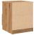 Noptiere, 2 buc., stejar artizanal, 40x40x50 cm, lemn prelucrat GartenMobel Dekor