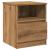 Noptiere, 2 buc., stejar artizanal, 40x40x50 cm, lemn prelucrat GartenMobel Dekor