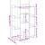 Bibliotecă, Stejar artizanal, 86x25,5x140 cm, lemn prelucrat GartenMobel Dekor
