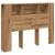 Tăblie pat dulap stejar artizanal 140x18,5x102,5 cm lemn GartenMobel Dekor