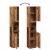 Dulap de baie, lemn vechi, 32x34x188,5 cm, lemn prelucrat GartenMobel Dekor