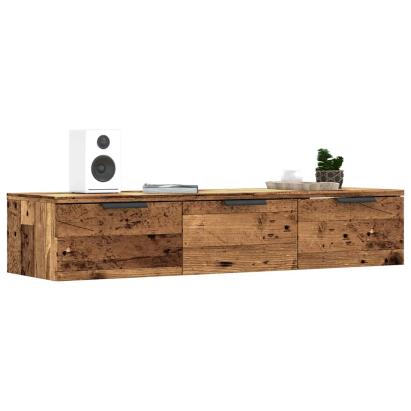 Dulap de perete, Lemn vechi, 102x30x20 cm, lemn prelucrat GartenMobel Dekor