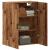 Dulap montat pe perete lemn vechi 69,5x34x90 cm GartenMobel Dekor