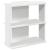 Bibliotecă cu 3 niveluri, alb 60x30x60 cm lemn prelucrat GartenMobel Dekor