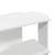 Bibliotecă cu 3 niveluri, alb 60x30x60 cm lemn prelucrat GartenMobel Dekor
