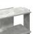 Bibliotecă cu 3 niveluri gri beton 60x30x60 cm lemn GartenMobel Dekor