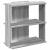 Bibliotecă cu 3 niveluri gri sonoma 60x30x60 cm lemn compozit GartenMobel Dekor