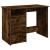 Birou, stejar afumat, 102x50x75 cm, lemn compozit GartenMobel Dekor