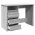 Birou, gri sonoma, 102x50x75 cm, lemn compozit GartenMobel Dekor