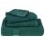 Prosoape de duș 2 buc Verde 70x140 cm 360 g/m² 100% bumbac GartenMobel Dekor