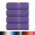 Prosoape de săpun 4 buc Violet 30x30 cm 360 g/m² 100% bumbac GartenMobel Dekor