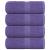 Prosoape de săpun 4 buc Violet 30x30 cm 360 g/m² 100% bumbac GartenMobel Dekor
