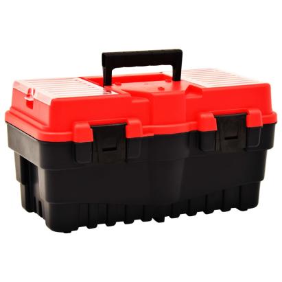 Cutie de scule, roșu, 462x256x242 mm, plastic GartenMobel Dekor