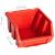 Set cutii depozitare 32 piese cu panouri de perete, roșu&negru GartenMobel Dekor