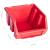 Set cutii depozitare 34 piese cu panouri de perete, roșu&negru GartenMobel Dekor