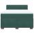Pat box spring cu saltea, verde închis, 140x200 cm, catifea GartenMobel Dekor