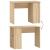 Birou, stejar sonoma, 100x55x75 cm, lemn prelucrat GartenMobel Dekor