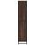 Bibliotecă, stejar maro, 40x35x170,5 cm, lemn prelucrat GartenMobel Dekor