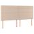 Pat box spring cu saltea, cappuccino, 180x200cm piele ecologică GartenMobel Dekor