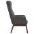 Scaun de relaxare, gri închis, material textil GartenMobel Dekor