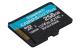 MicroSD Kingston Canvas GO Plus 256GB, Class 10 - UHS I, U3, V30, A2 SafetyGuard Surveillance