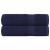 Prosoape de baie 2 buc Bleumarin 100x150cm 360 g/m² 100% bumbac GartenMobel Dekor