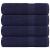 Prosoape de baie 4 buc Bleumarin 100x150cm 360 g/m² 100% bumbac GartenMobel Dekor