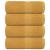 Prosoape de săpun 4 buc Aur 30x30 cm 360 g/m² 100% bumbac GartenMobel Dekor