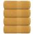Prosoape pentru oaspeți 4 buc Aur 30x50 cm 360 g/m² 100% bumbac GartenMobel Dekor