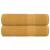 Prosoape de duș 2 buc Aur 70x140 cm 360 g/m² 100% bumbac GartenMobel Dekor