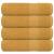 Prosoape de baie 4 buc Aur 100x150 cm 360 g/m² 100% bumbac GartenMobel Dekor