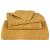 Prosoape saună 4 buc Aur 80x200 cm 360 g/m² 100% bumbac GartenMobel Dekor