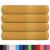 Prosoape 4 buc Aur 100x200 cm 360 g/m² 100% bumbac GartenMobel Dekor