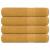Prosoape 4 buc Aur 100x200 cm 360 g/m² 100% bumbac GartenMobel Dekor