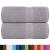 Prosoape de săpun 2 buc Gri 30x30 cm 360 g/m² 100% bumbac GartenMobel Dekor