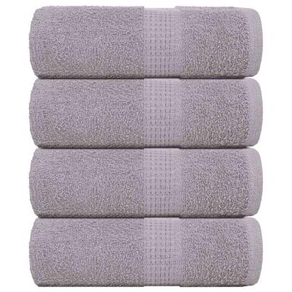 Prosoape pentru oaspeți 4 buc Gri 30x50 cm 360 g/m² 100% bumbac GartenMobel Dekor