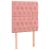 Pat box spring cu saltea, roz, 80x200 cm, catifea GartenMobel Dekor