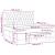 Pat box spring cu saltea, roz, 160x200 cm, catifea GartenMobel Dekor