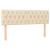 Pat box spring cu saltea, crem, 160x200 cm, material textil GartenMobel Dekor