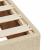 Pat box spring cu saltea, crem, 160x200 cm, material textil GartenMobel Dekor