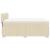 Pat box spring cu saltea, crem, 160x200 cm, material textil GartenMobel Dekor
