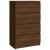 Servantă, stejar maro, 60x35x98,5 cm, lemn prelucrat GartenMobel Dekor