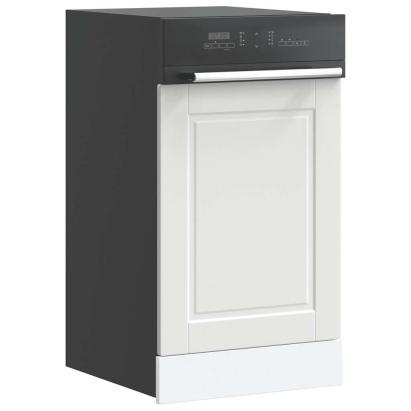 Panou pentru mașină de spălat vase "Porto" alb lemn prelucrat GartenMobel Dekor