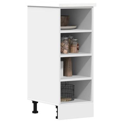 Dulap inferioară alb 30x44,5x81,5 cm lemn prelucrat GartenMobel Dekor