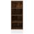 Dulap de fund stejar afumat 30x44,5x81,5 cm Lemn prelucrat GartenMobel Dekor