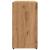 Dulap chiuvetă baie, stejar artizanal 65x33x60cm lemn prelucrat GartenMobel Dekor