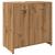 Dulap chiuvetă baie, stejar artizanal 65x33x60cm lemn prelucrat GartenMobel Dekor