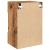 Comode TV perete cu lumini LED 2 buc. lemn vechi 40x30x60,5 cm GartenMobel Dekor