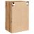 Comode TV cu lumini LED, 2 buc. Stejar artizanal 40x30x60,5 cm GartenMobel Dekor