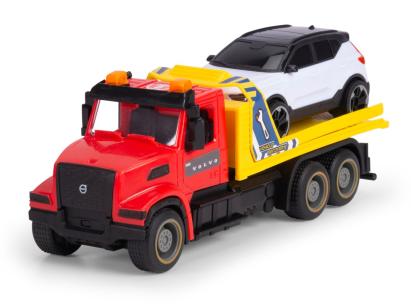 DICKIE MASINA CAMION HEAVY ROAD CU FRICTIUNE SET REMORCARE 22CM SuperHeroes ToysZone